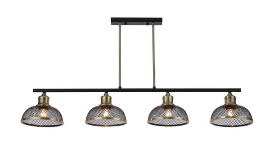 06494/4 BLACK+BRONZE (1) Люстра (RL)