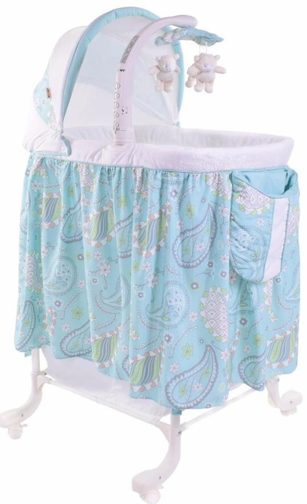 Колыбель Noony Lula Green Paisley