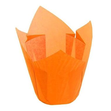 Форма для выпекания Тюльпан оранжевый, 1шт