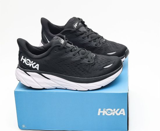 Кроссовки Hoka Clifton 8 Black/White