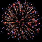 Фейерверк "Счастья в Новом году!"