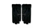 UGG Перчатки Замшевые Мужские Черные