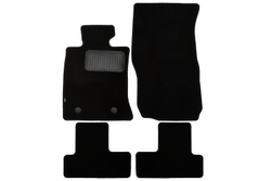 Коврики в салон для MINI Cooper 3D АКПП 2006-2010, 2010-2013, хэтчбек, 4 шт. (текстиль) KLEVER02850101210KH