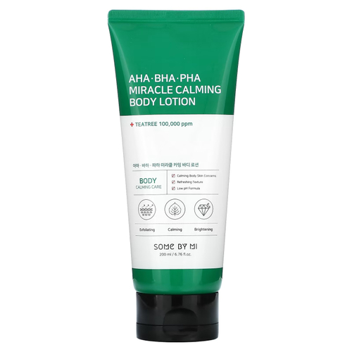 SOME BY MI Успокаивающий лосьон для тела с кислотами AHA-BHA-PHA Miracle Calming Body Lotion 200мл