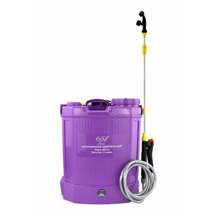Опрыскиватель электрический "Comfort" ЭОЭ-12 (бак 12л; 3.6 л/мин; 0.68 мПа; 8 А/ч; 12В)