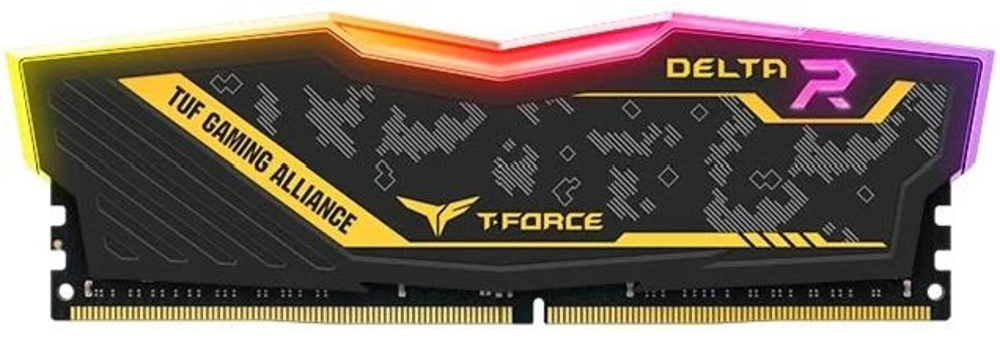 МОДУЛЬ ПАМЯТИ ОЗУ TEAM DELTA TUF RGB 8GB/3200MHZ CL16, 1.35V, RGB, TF9D48G3200HC16F01