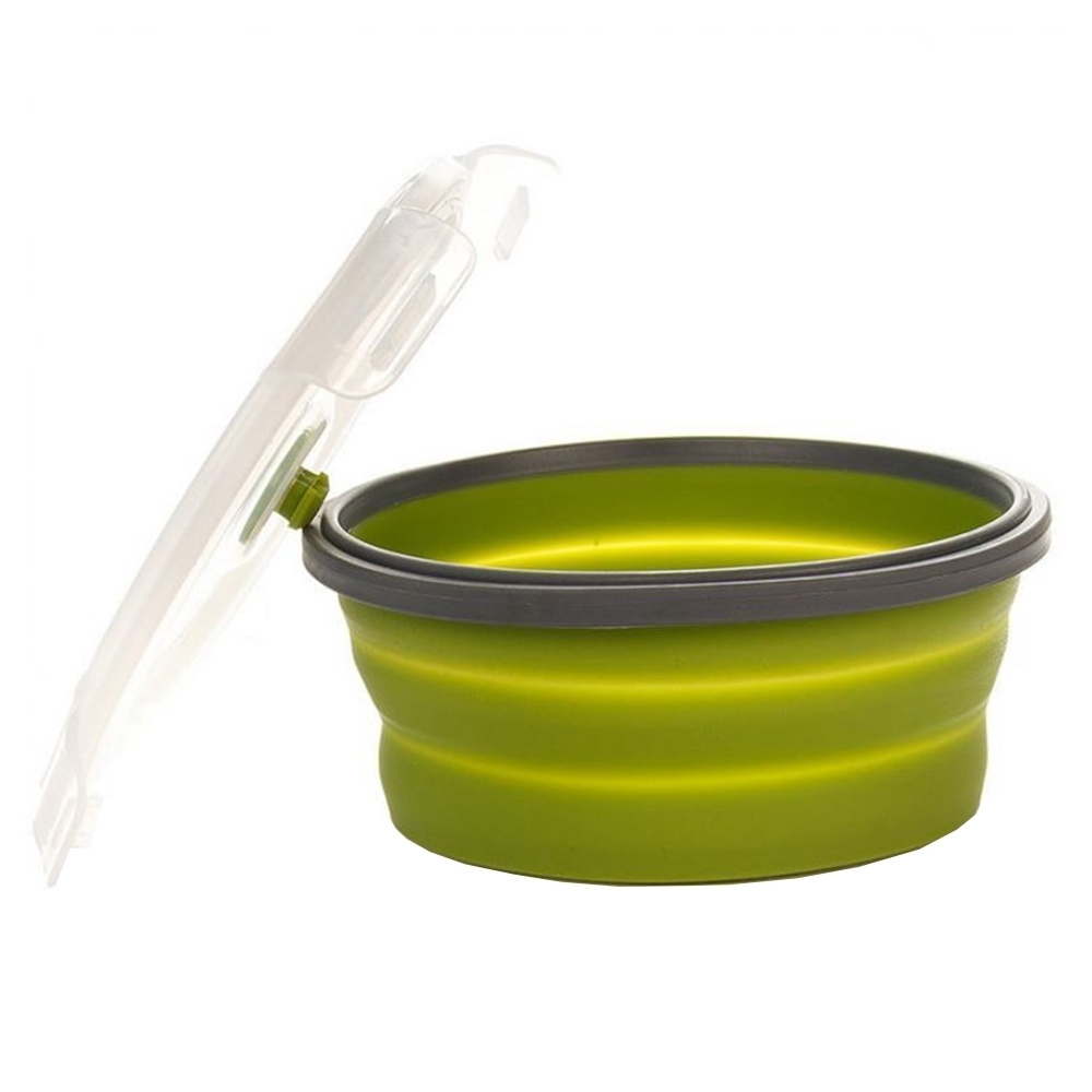 Tramp Контейнер складной с крышкой-защелкой 800 мл, TRC-087, оранжевый