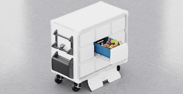 "Холодильники на колёсах" довезут товары до машины