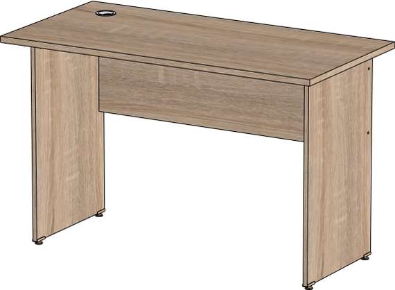 Стол письменный Стандарт Про дуб сонома