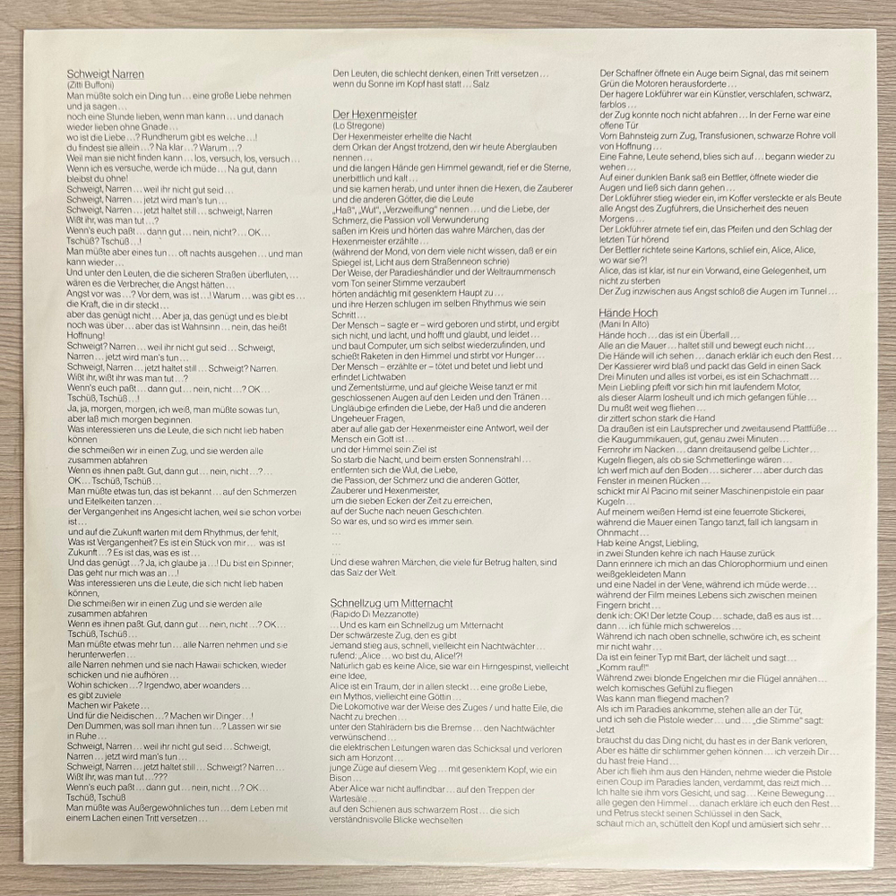 Pino D'Angio - Una Notte Maledetta (Германия 1983г.)