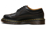 Dr.Dr. Martens Martens 3989 leather round head lace-up casual shoes for men and women the same style black