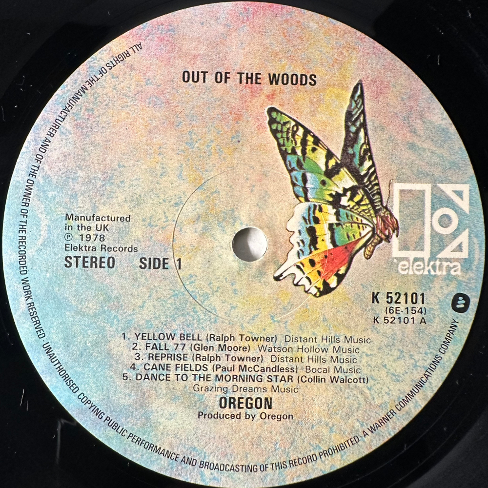 Oregon – Out Of The Woods (Англия 1978г.)