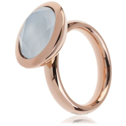 Кольцо Qudo Tivola 18 мм 631945 BW/RG размер 18