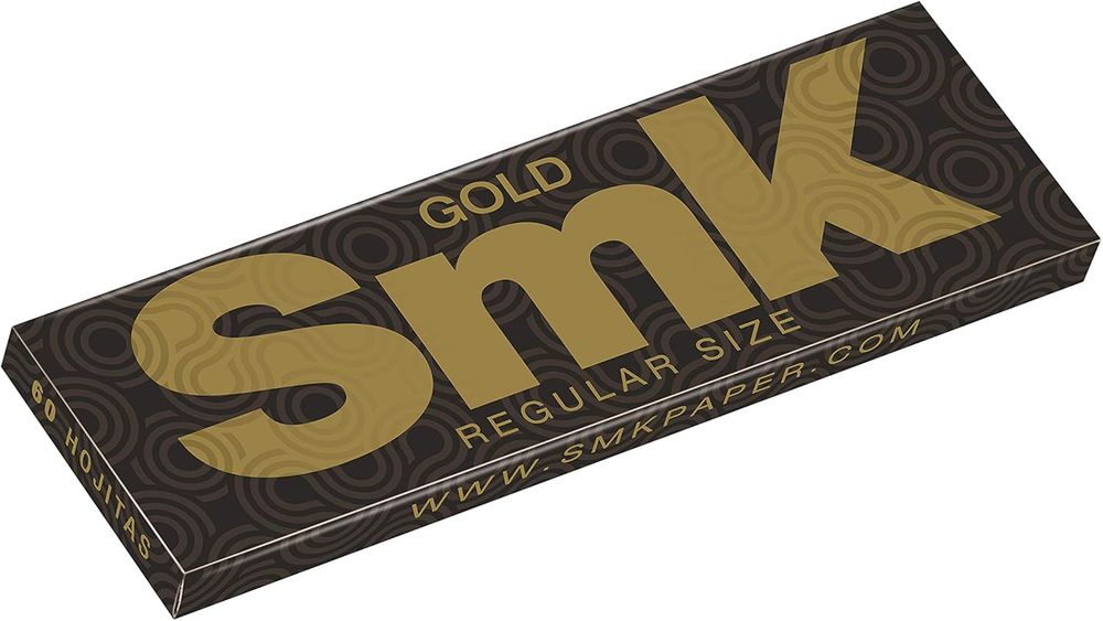 Бумага SMK Gold Regular для самокруток 60 шт.