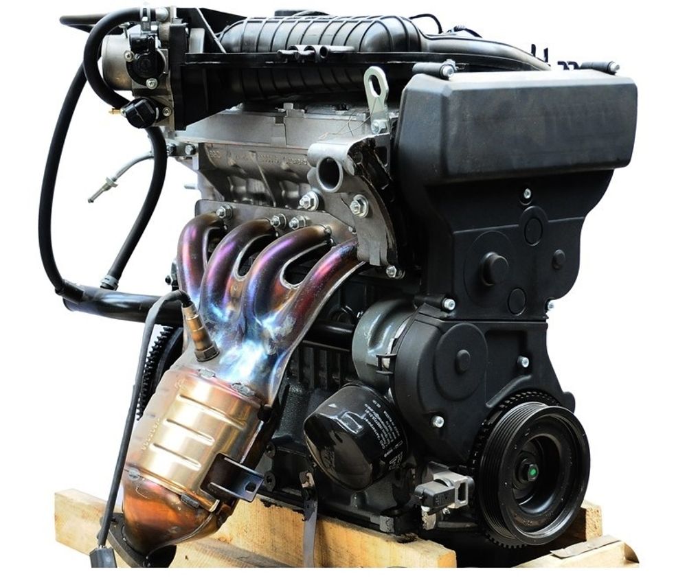 Двигатель с оборудованием в сборе /2170/ 1,6 16 кл. без генератора № 4931758 (LADA)