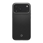 Арамидный чехол MagSafe Spigen Enzo Aramid T (Mag Fit) для iPhone 17 Pro Тонкий укреплённый гибридный чехол из арамидного волокна Aerocore с сенсорной накладкой для Контроллера камеры