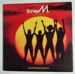 Винтажная виниловая пластинка LP Boney M. Boonoonoonoos (Spain 1981) (Poster)