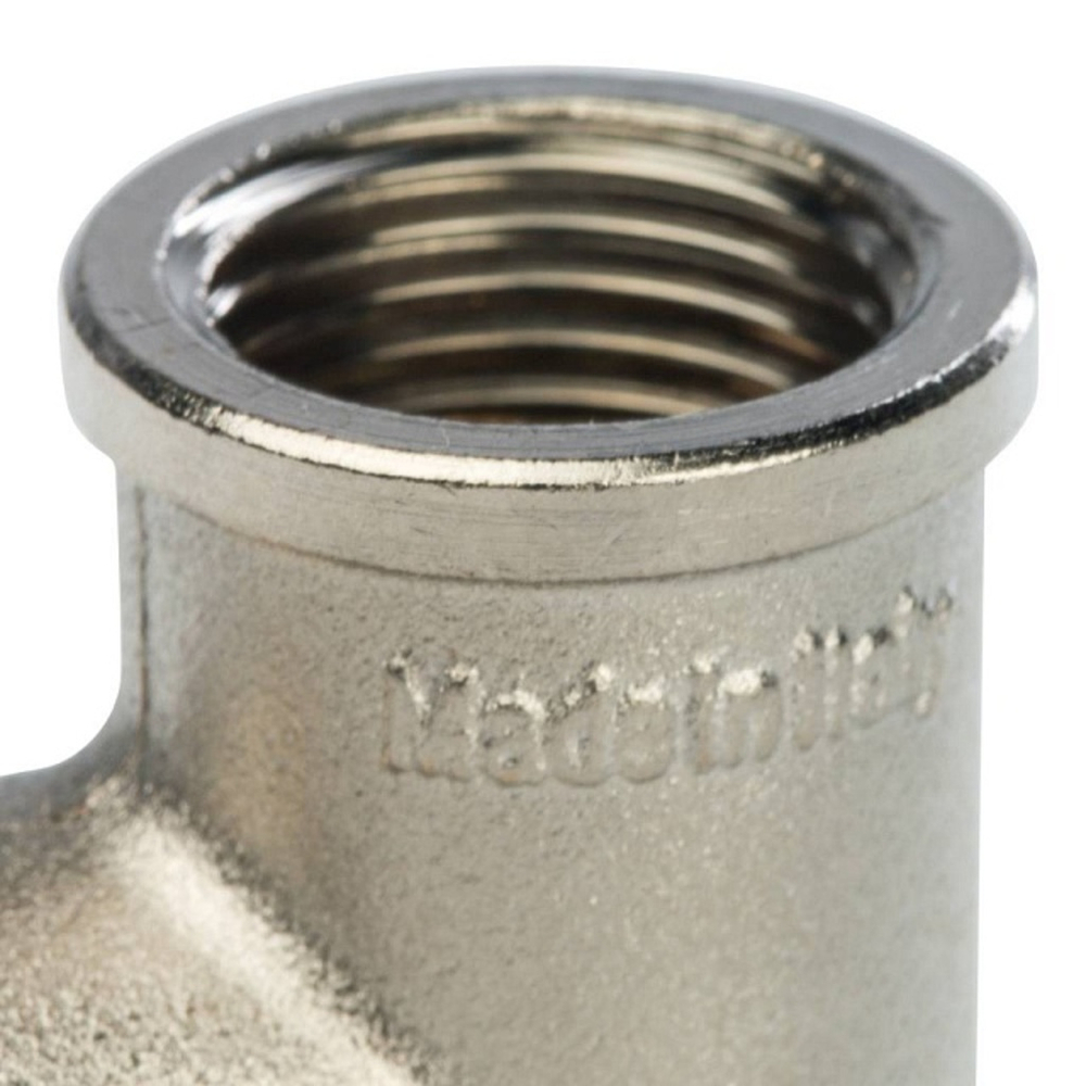 Тройник STOUT никелированный 1/2" ВР
