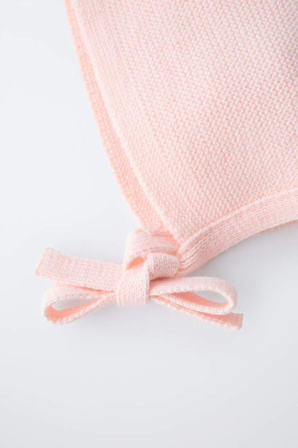 ZARA ТРИКОТАЖНЫЙ ЧЕПЧИК, РОЗОВЫЙ