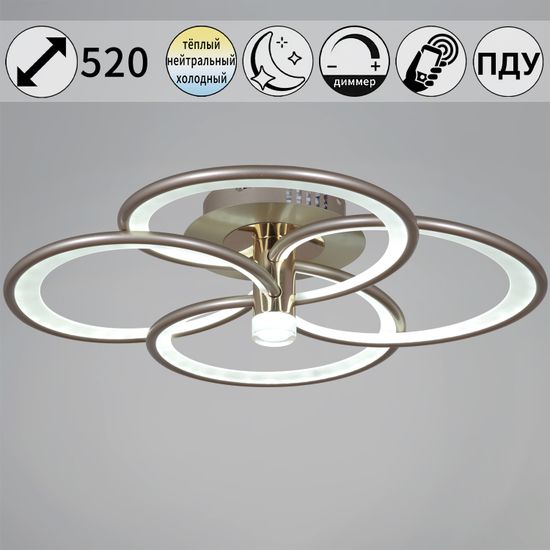 09246-0.3-4S Champaign silver светильник потолочный