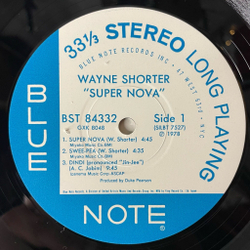 Винтажная виниловая пластинка LP Wayne Shorter Super Nova (Japan 1972) (No Obi) Blue Note