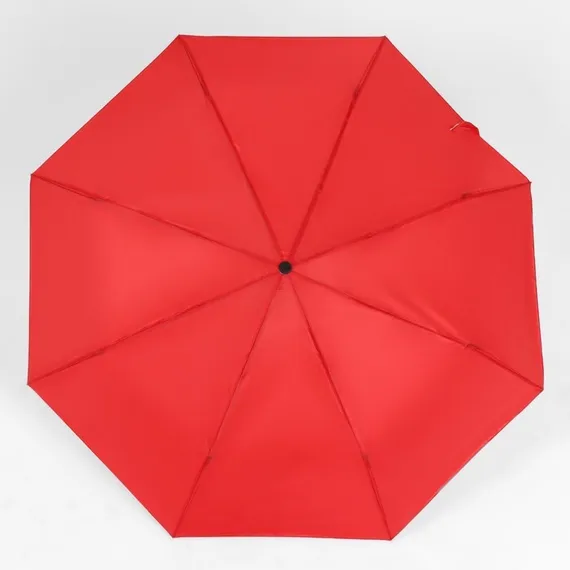 Зонт механический «Однотонный», 3 сложения, 8 спиц, R = 46 см, цвет МИКС