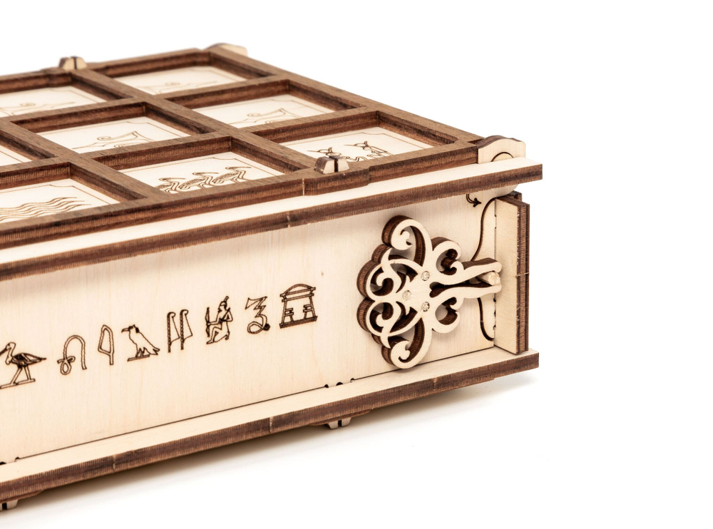 Настольная игра, конструктор деревянный 3D EWA Gameset Ур и Сенет