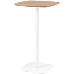 Барный стол Studio, 60х60х103 см, светлое дерево/белый