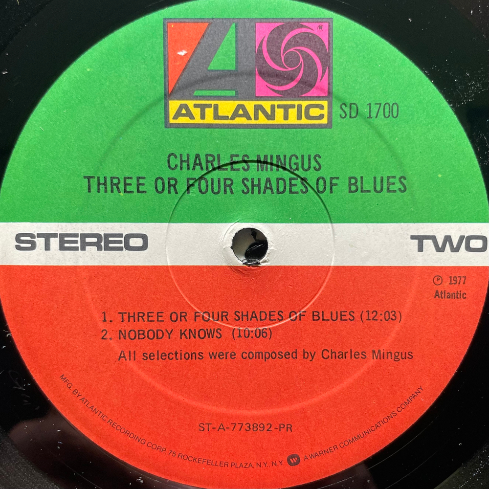 Charles Mingus ‎– Three Or Four Shades Of Blues (США 1977г.)