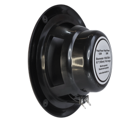 Комплект влагостойкой акустической системы для бани, сауны и хамама SENSOR Black VISATON 3