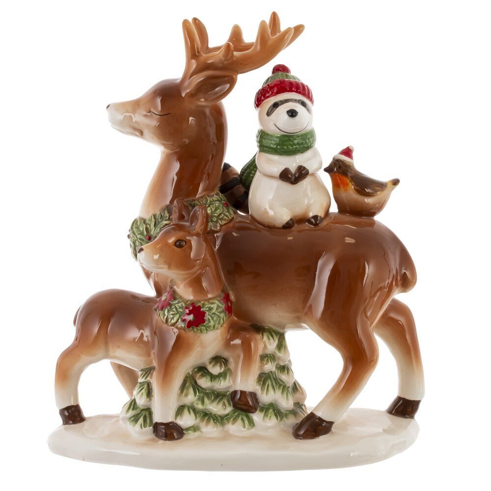GAEM Фигурка декоративная "Олени", L18 W9 H21 см