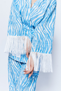 КИМОНО С БАХРОМОЙ