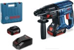 Перфоратор аккумуляторный BOSCH GBH 180 LI  бесщеточный 0611911121 2х4,0Ач, кейс