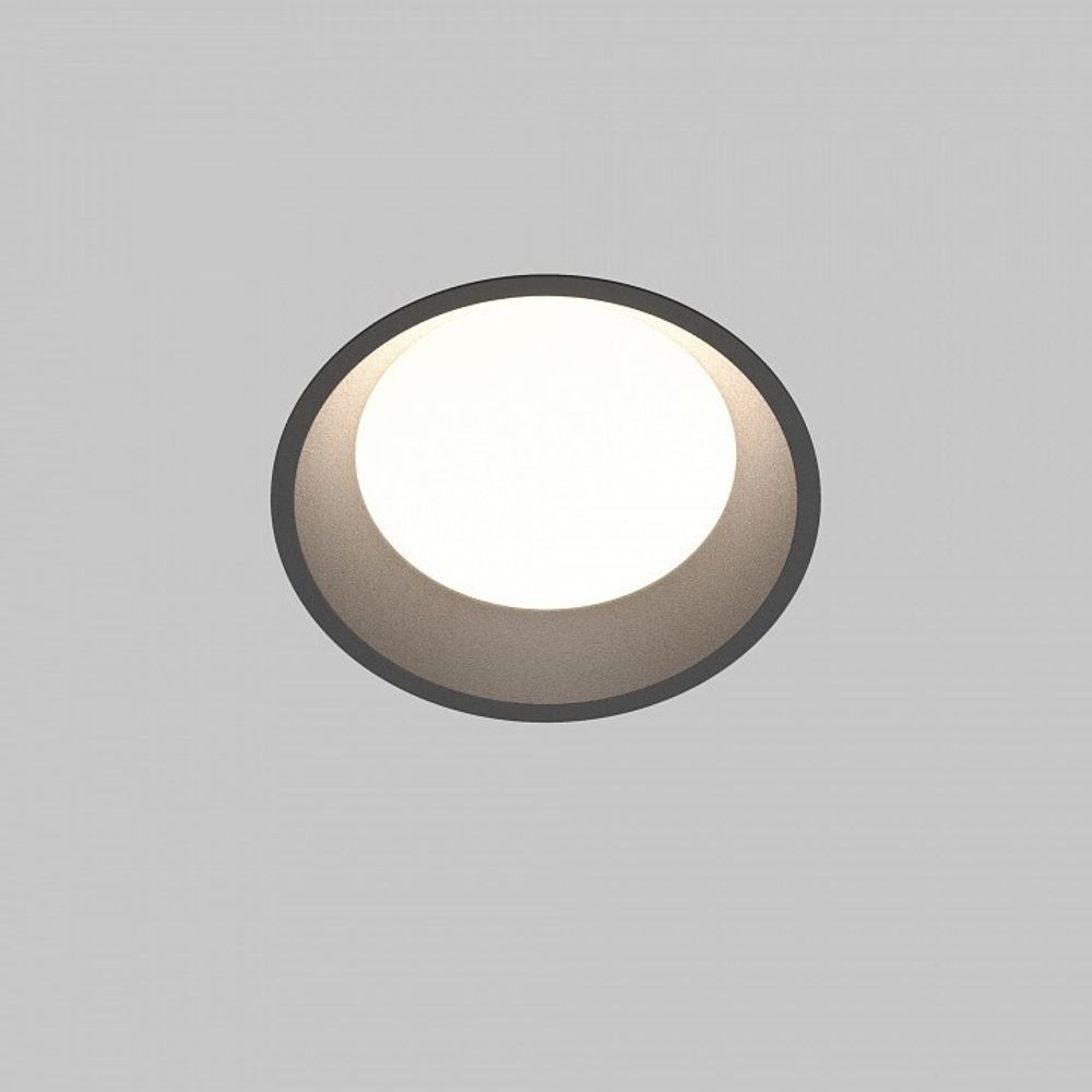 Встраиваемый светильник Maytoni Okno DL055-12W3-4-6K-B