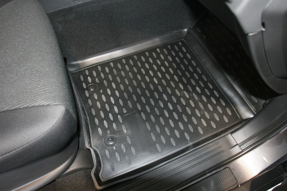 Коврики Standard, в салон SSANG YONG Actyon Sports, 2012-  4 шт. (полиуретан, чёрные) Element.NLC.61.12.210