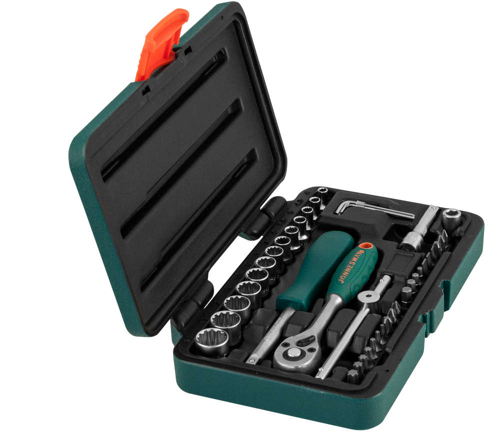 S68H2141S Набор головок торцевых 1/4"DR Super Tech, 41 предмет