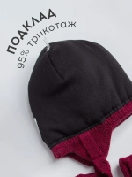 Зимняя шапка для девочки и снуд