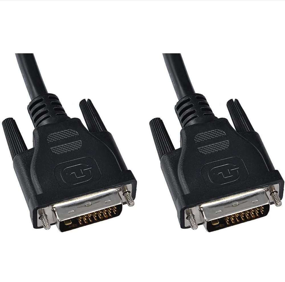 Кабель DVI-D вилка - DVI-D вилка, 2 м. Perfeo (D8101)