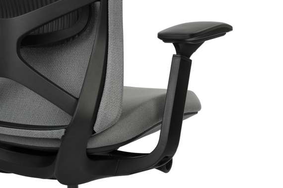 Кресло Gemini EGE-002A Черный пластик/Серый