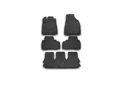 Коврики в салон для TOYOTA Highlander 2014-, 5 шт. (полиуретан) NLC.48.75.210K