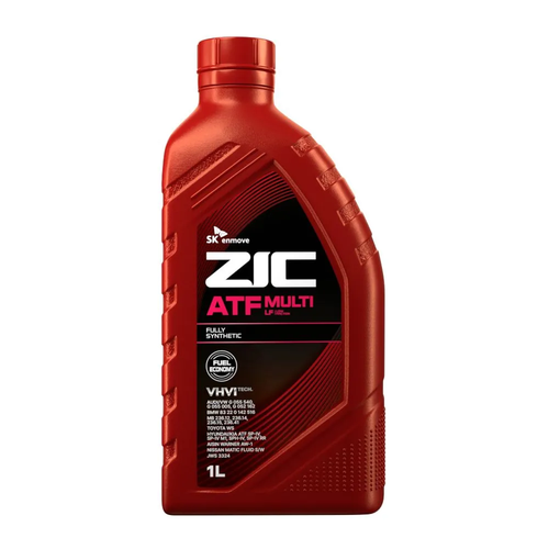 Жидкость для АКПП Zic ATF Multi LF, синтетическая, 1 л