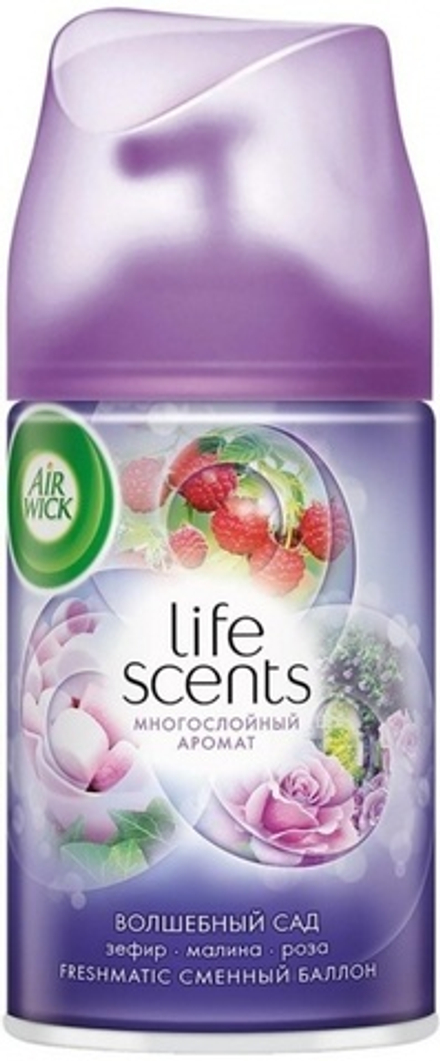 Air Wick сменный аэрозоль ВОЛШЕБНЫЙ САД 250мл *3*6*1260