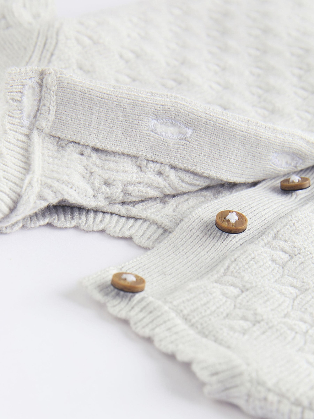 Вязаный джемпер и легенсы в комплекте для малышей Next Q94-934, Мятный