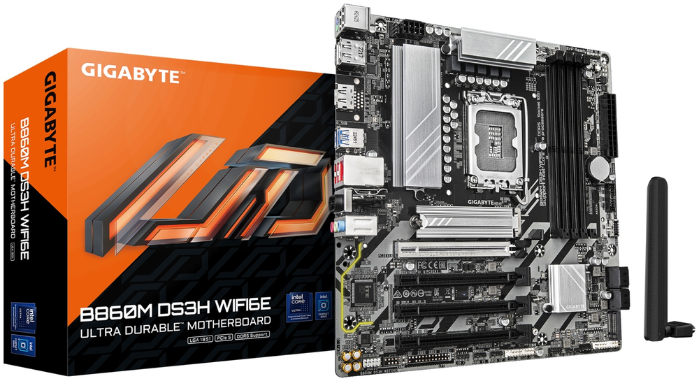 Материнская плата GIGABYTE B860M DS3H WIFI6E