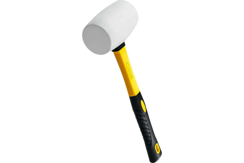 Белая резиновая киянка STAYER 450 г 20533-450