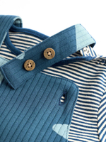 Комбинезон и боди в комплекте для малышей Next N22-268, Синий, Серый