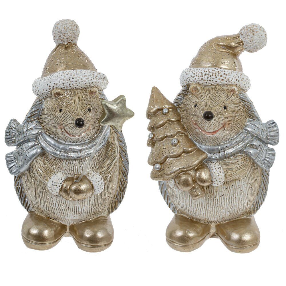 GAEM Фигурка декоративная "Ежик", L6,5 W6,5 H12 см, 2в.