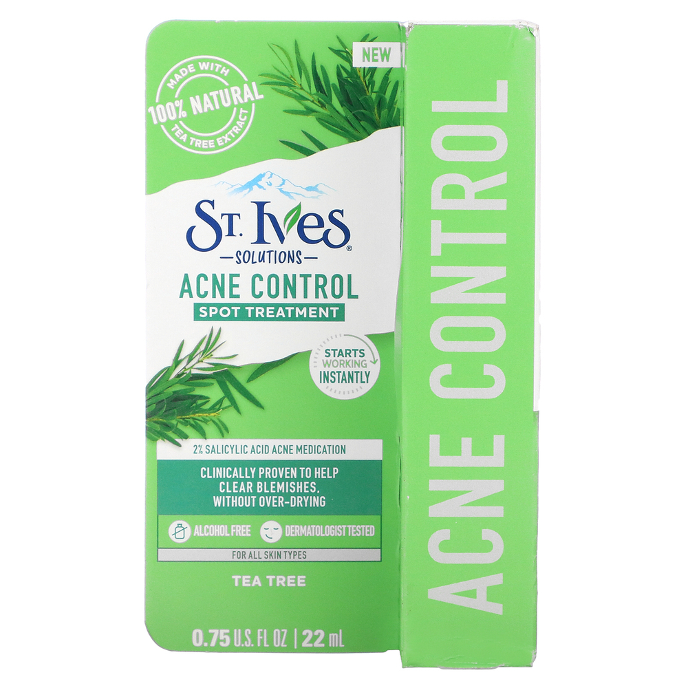 St. Ives, Средство против прыщей, 22 мл (0,75 жидк. Унции)
