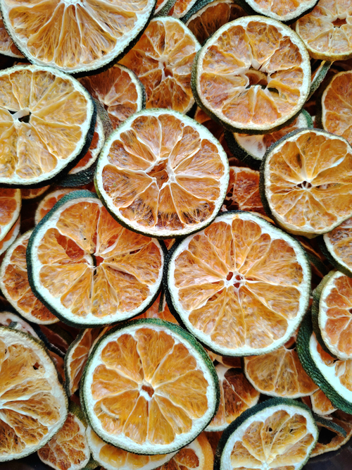 Мандарин зелёный сушёный,  большая пачка 150 г