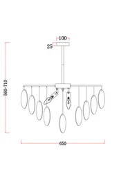 Люстра Freya FR5104PL-06BS